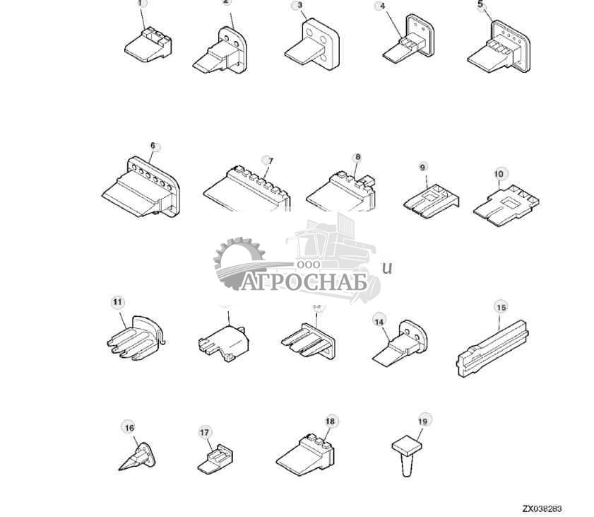 Аксессуары жгута проводов 
